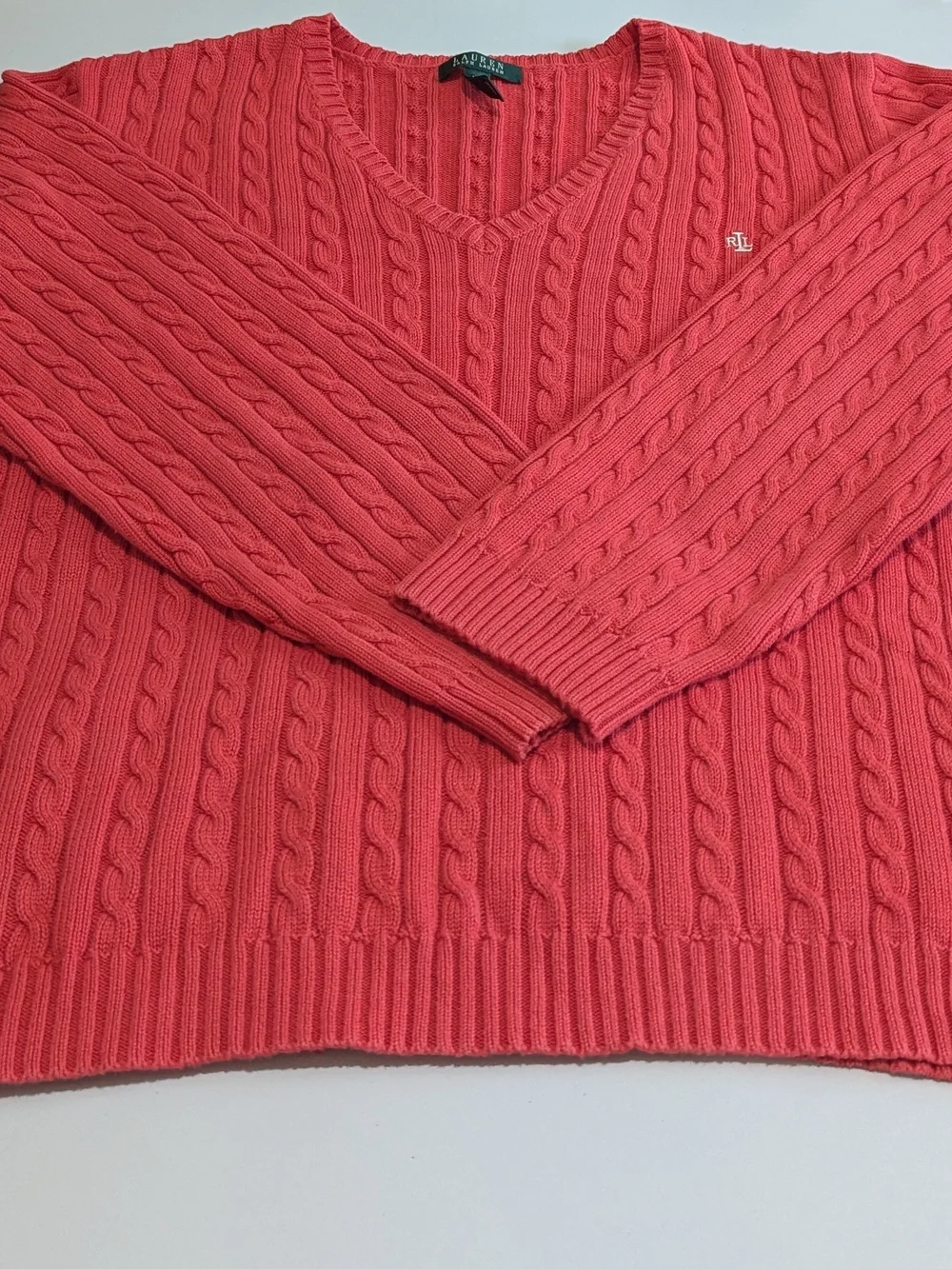 Cotton V-Neck Plus Siz